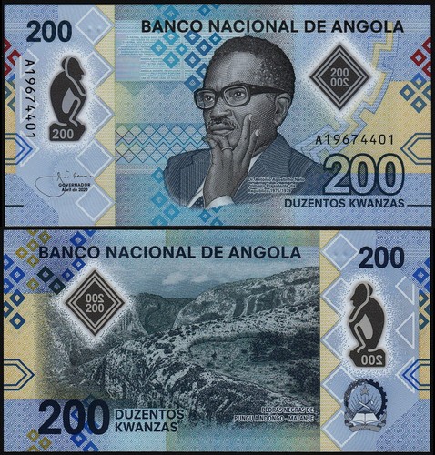 Angola 200 kwanzas - 200, (p160)