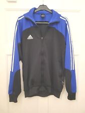 Vintage Adidas Men's Tracksuit Top/Jacket Black ,UK Size Small - Chest 34/36 