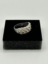 Sterling Silver 3 Row Keeper