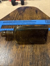 Vintage Yellow Brown Glass Killgerm Clekheaton Poison Bottle