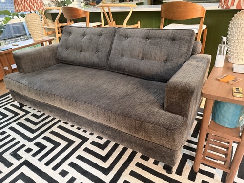 Heal grey fabric sofa 3 - heal's,