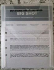 Stampin Up! Sizzix Big Shot Dies - Delicate Lace Edgelets