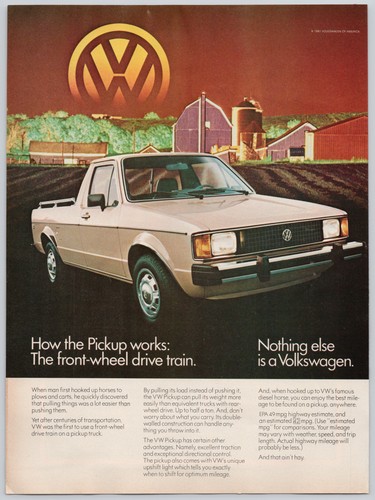 Pickup truck volkswagen - pickup,