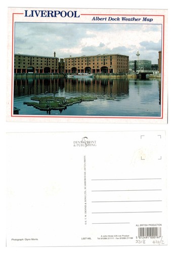 Postcard albert dock - postcard,