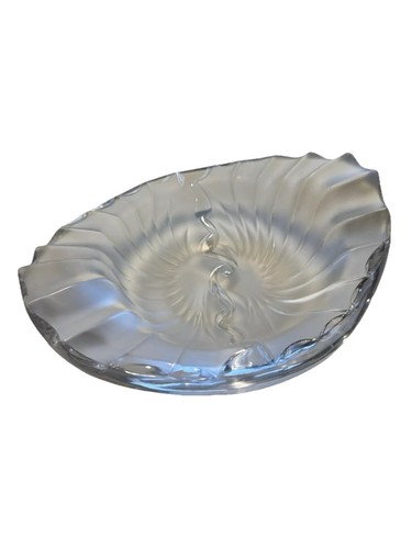 Lalique crystal bowl double - lalique,