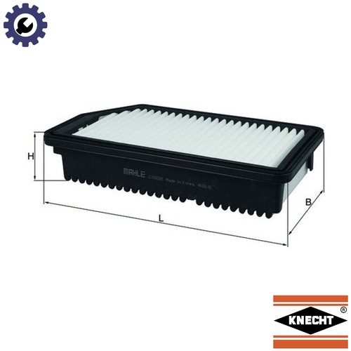 Air filter 3538 for hyundai - air,