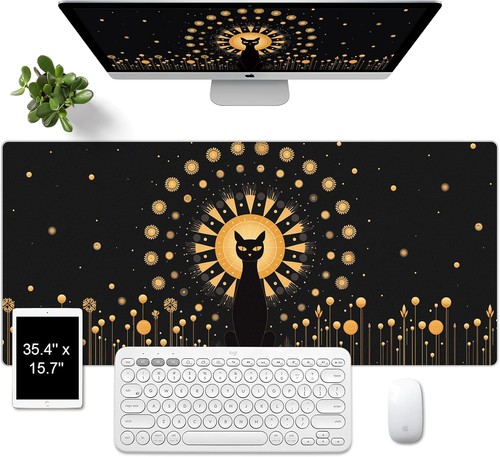 Leather desk pad - pu,