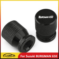 For Suzuki BURGMAN 650 All Years Motorcycle CNC Tire Valve Aluminum Covers