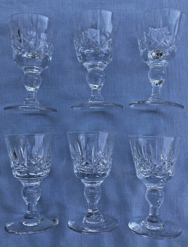 Thomas webb crystal - 6, x