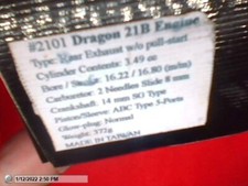 NEW Dragon .21B Non Pullstart