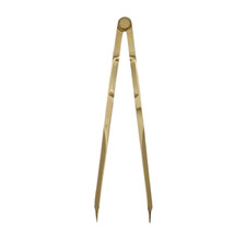 Chartwright straight brass - 7",