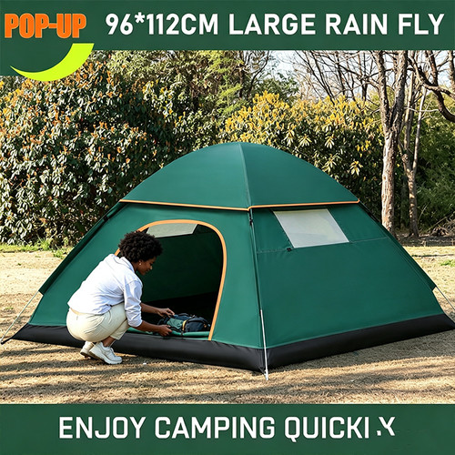 Camping tent 4 - tent, 1-2-4