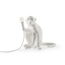 Seletti Monkey Lamps - table