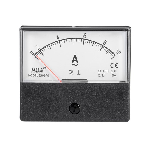 10a analog panel ammeter - ac,