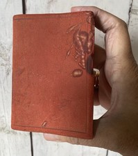 From The Imitation of Christ 1916 Small Vintage Leather Bound Book Christianity