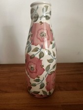Emma Bridgewater Pink flowers Hellebore Collectors Club Large Milk Bottle