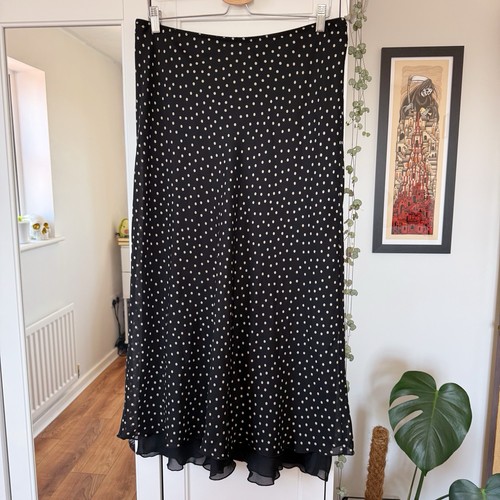Bonmarche black polkadot - polkadot, flowy