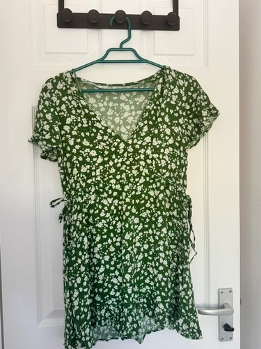 Pull bear green - pull&bear, floral