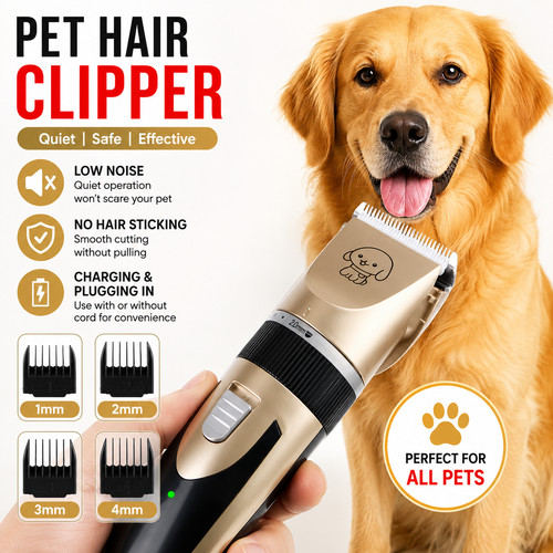 Dog clippers low noise - dog,
