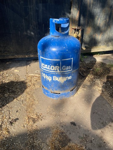15kg butane gas bottle empty