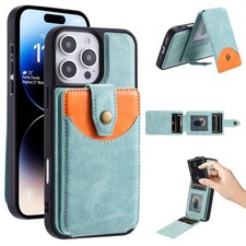 2 In 1 Magnetic Leather Wallet