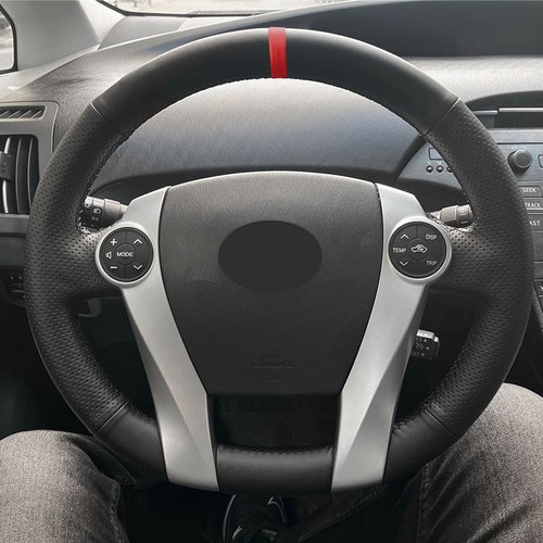 Car black steering wheel - black,