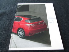 2016 Lexus CT Brochure CT200h CTh & CT F Sport US Sales Catalog