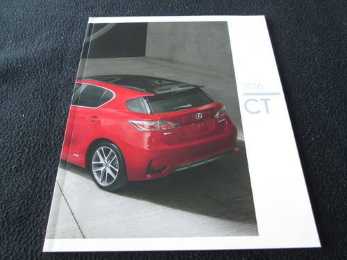 2016 lexus brochure ct200h - ct,