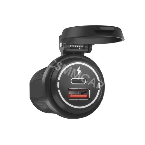 Type car fast charger - type-c,