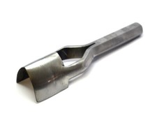 C.S. Osborne English Point Strap End Punch Ref 0150 - V Punch for Leather