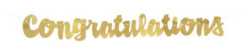 Congratulations party banner - congratulations,