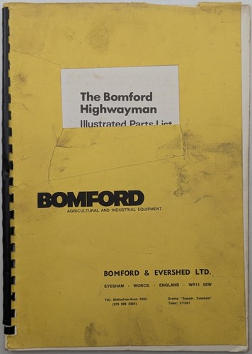 Original bomford highwayman - bomford,