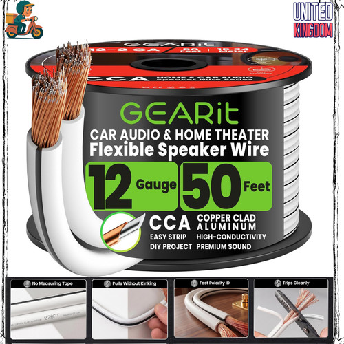 Gearit speaker wire - wire, audio