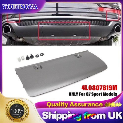 Rear bumper tow - rear, cover