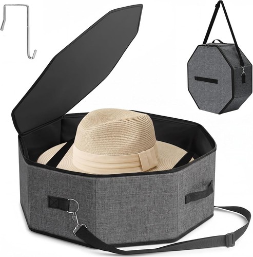 Hat boxes with lids - with,
