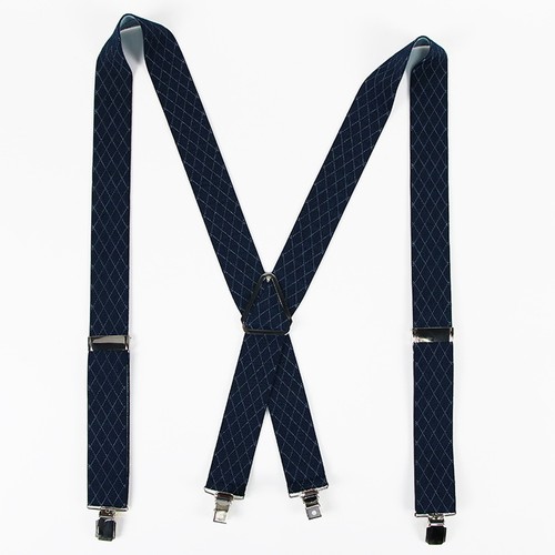 New men braces - braces, plaid