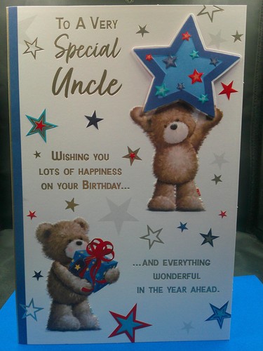 Uncle birthday card verse - birthday,