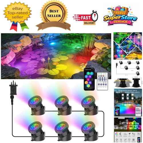 Elegant rgb submersible - rgb, pond