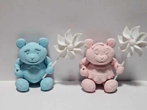 Articulated teddy bear - , with