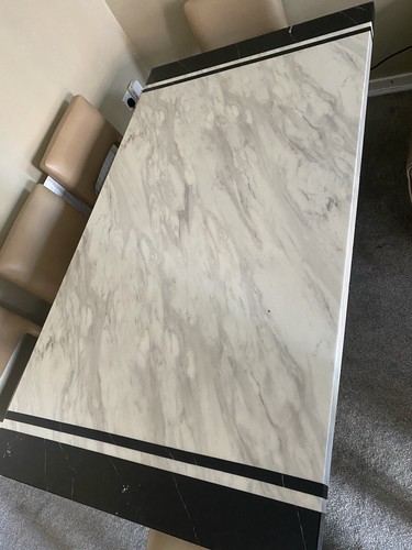 Seater marble dining - seater,