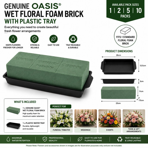 Genuine oasis wet floral - genuine, oasis®