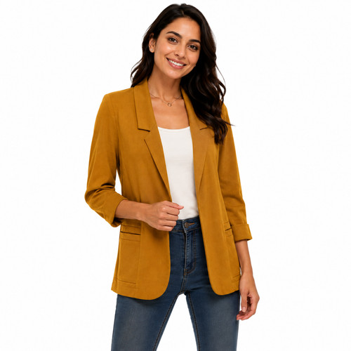 Women open front blazer - women's,