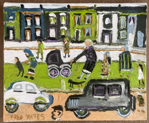 Fred yates painting - fred,