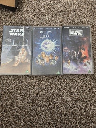 Star wars vhs original - vhs,