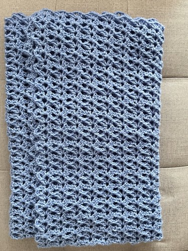 New handmade cornflower blue