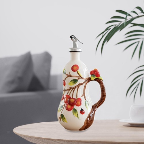 Ceramic olive oil dispenser - oil,