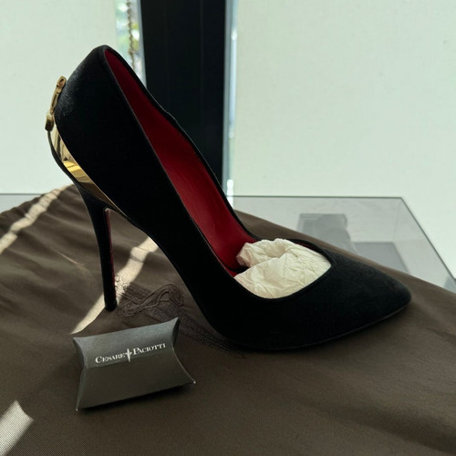 Cesare paciotti black suede - paciotti,