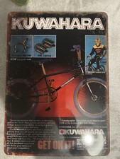 Metal Print Kuwahara BMX Retro