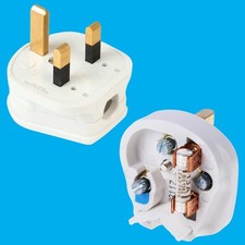 4x MK White Rewireable 13A