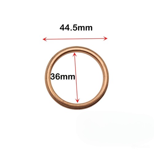 Copper ring exhaust gasket - copper,